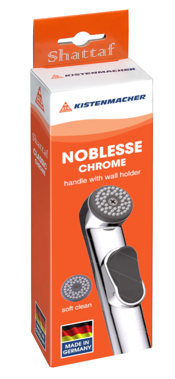 Bidet handle Noblesse, chrome