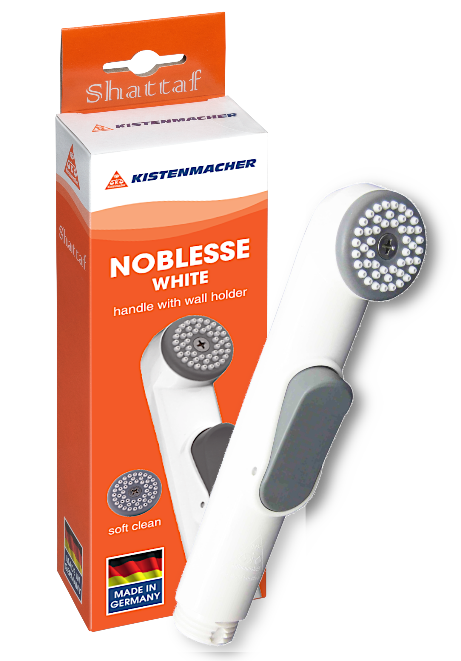 Bidet Handle Noblesse, white