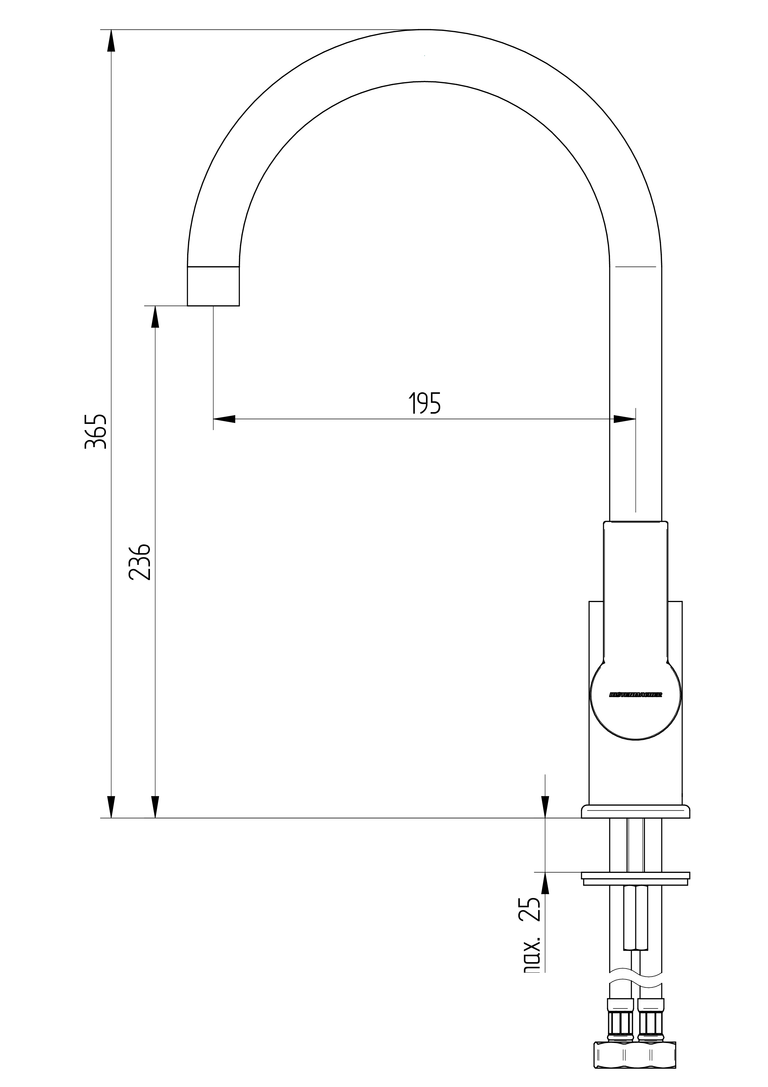 EGK ONE Kitchen Mixer