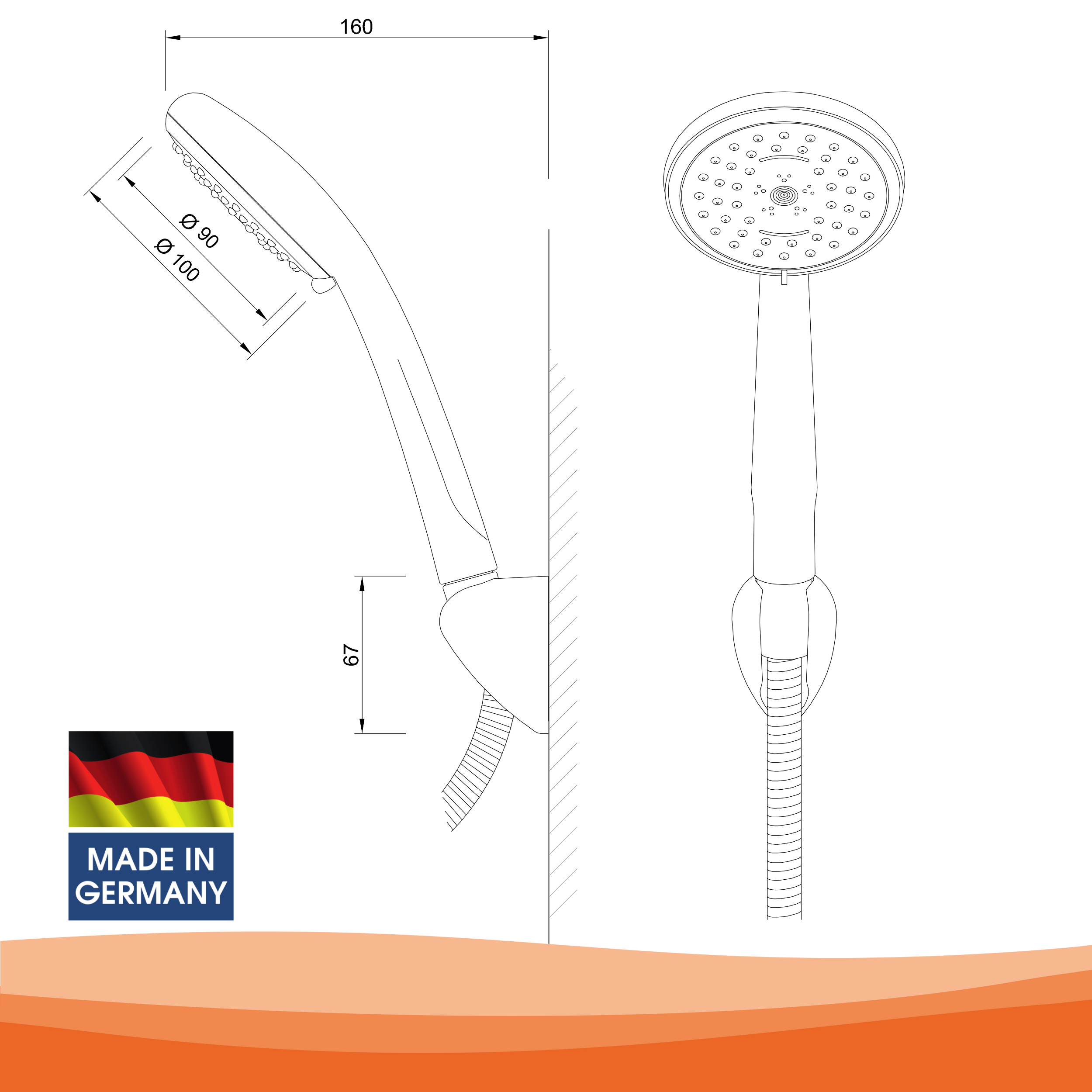 Handshower Set Beluga