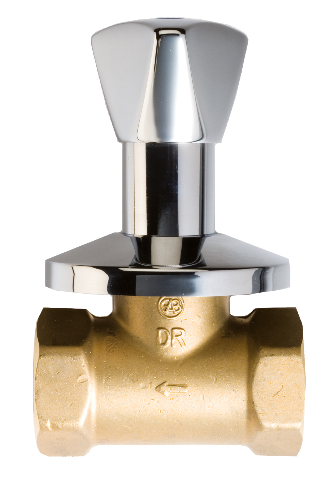 Set with 2 Concealed Valves, 1"