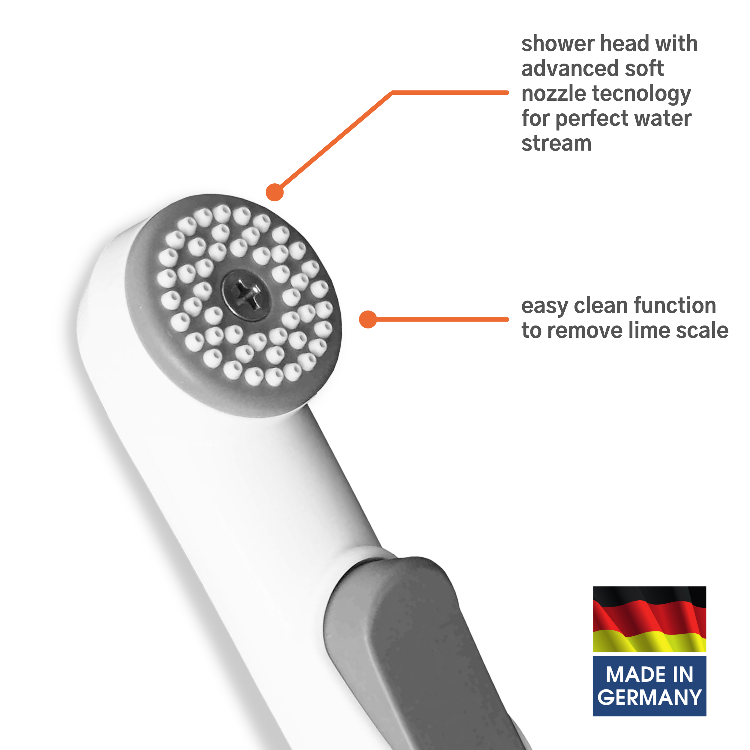 Travel Shattaf with automatic diverter Travel Shattaf with automatic diverter