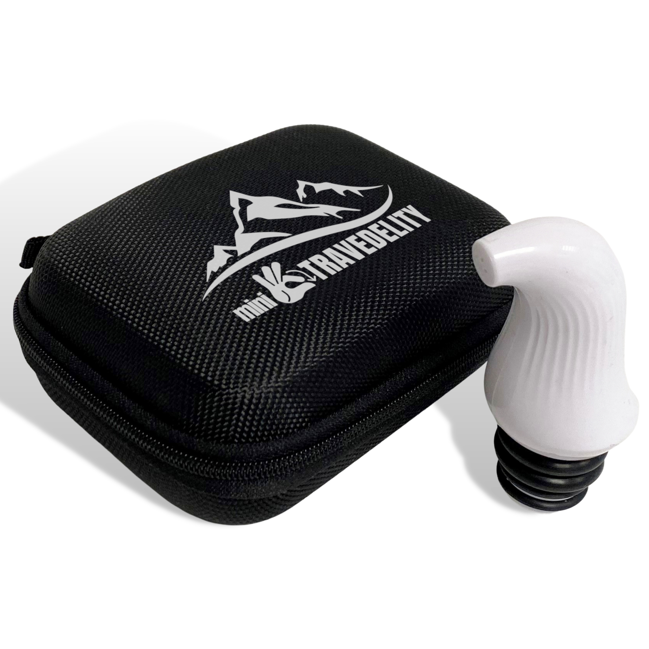 Mini-Travedelity, Portable Bidet Attachment with travel case