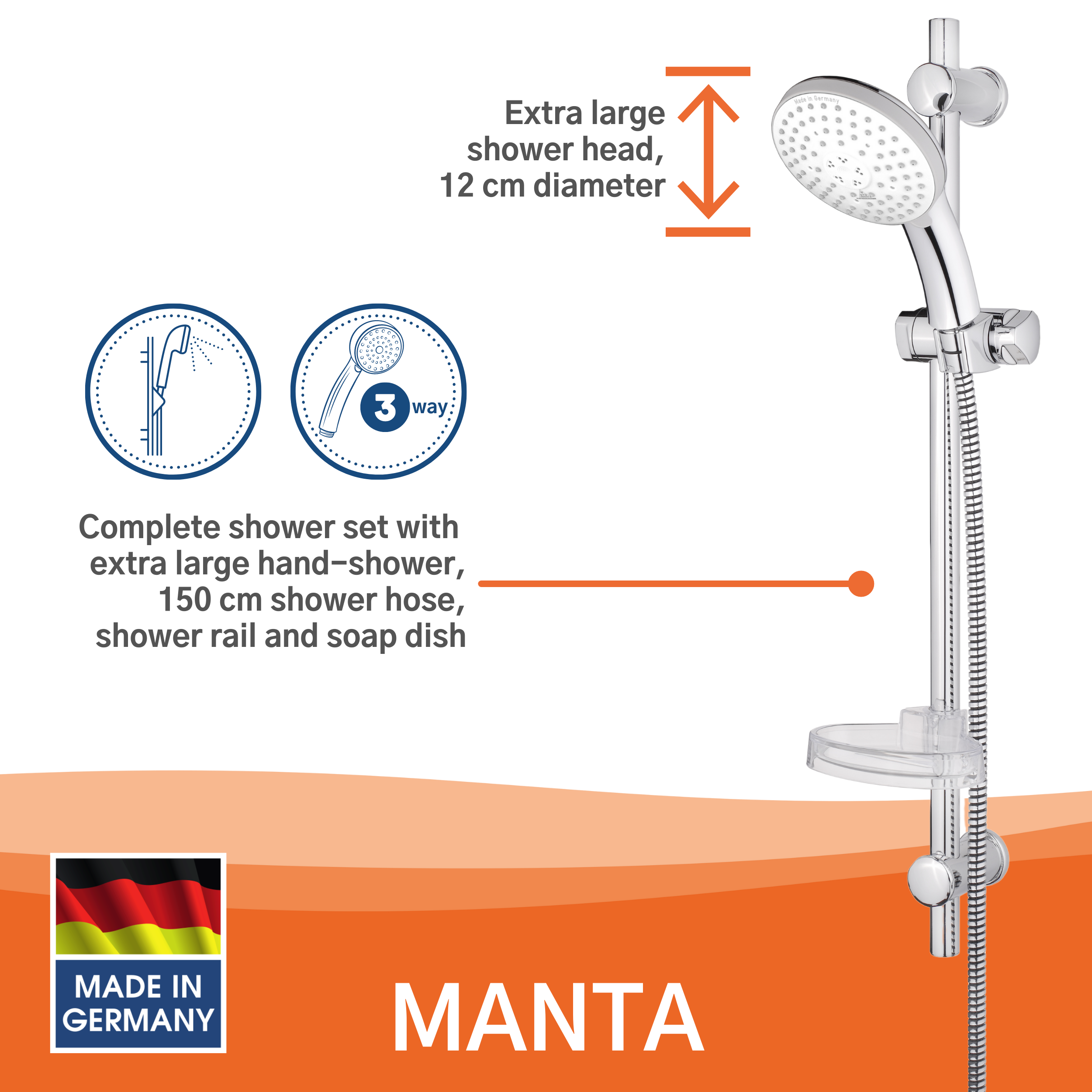 Shower-Set Manta