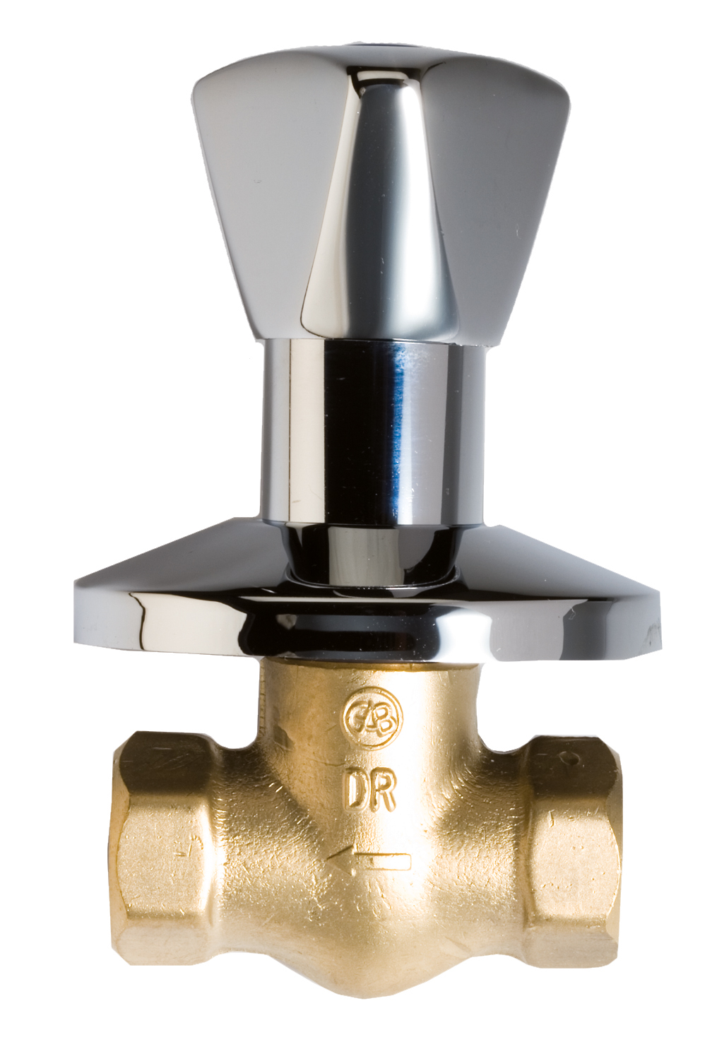 Set with 2 Concealed Valves, 1/2"