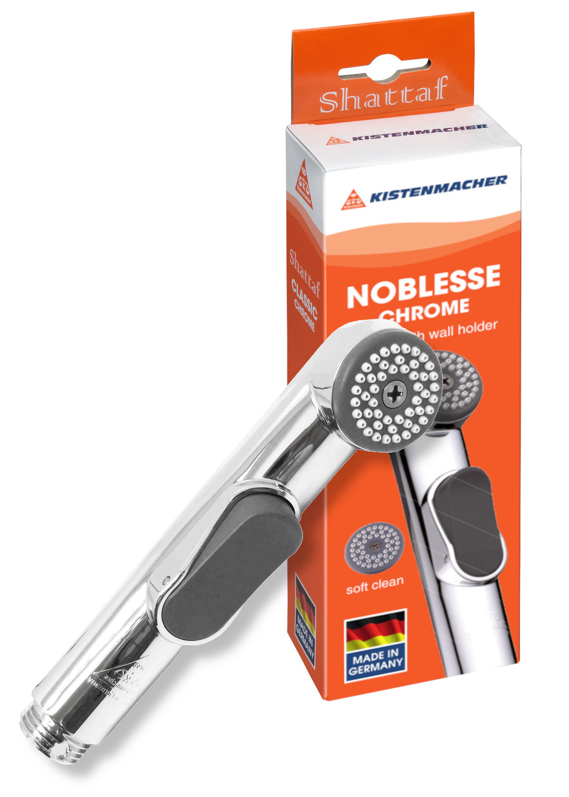 Bidet handle Noblesse, chrome