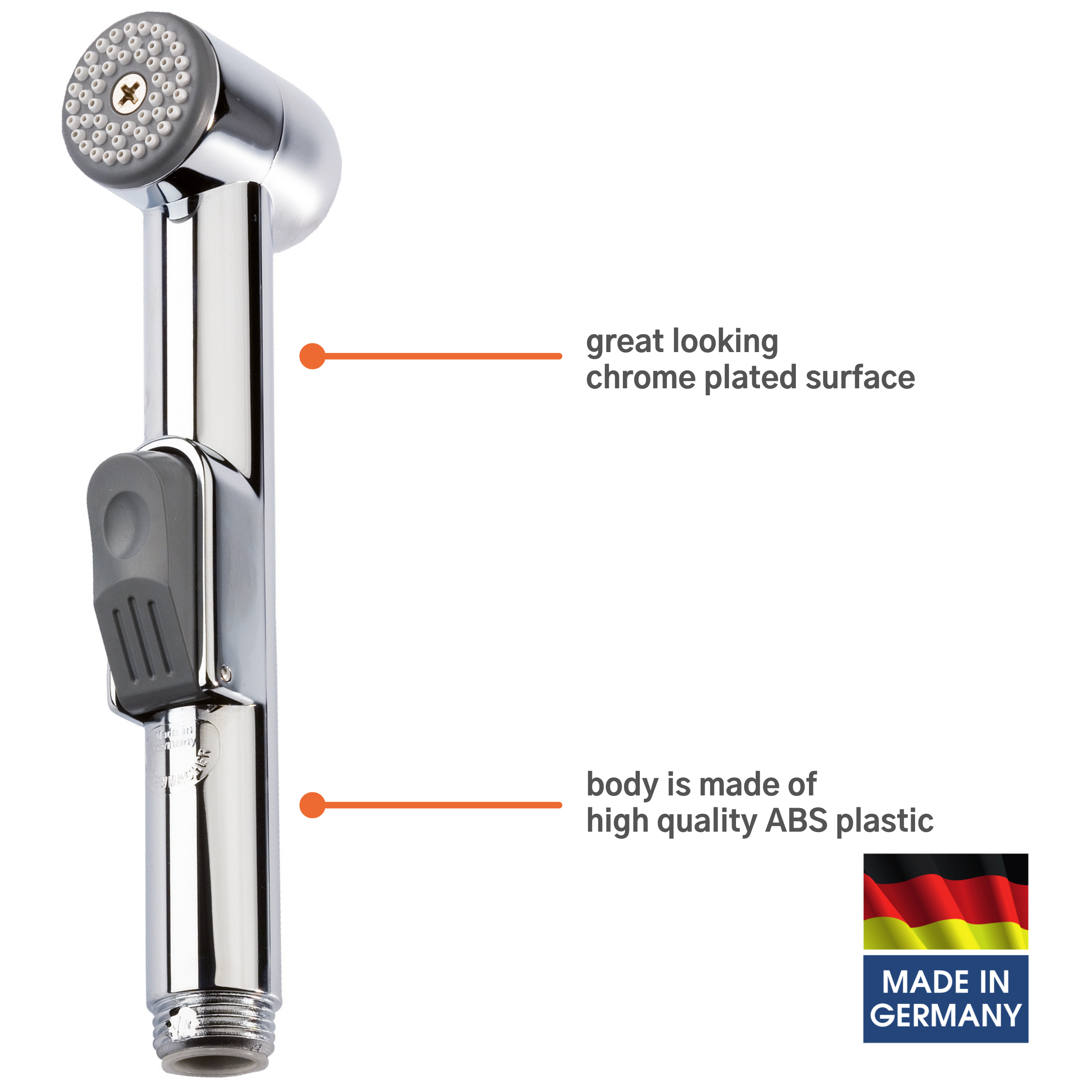 Bidet handle Classic, chrome