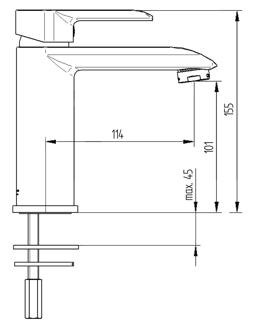 EGK ONE Basin Mixer