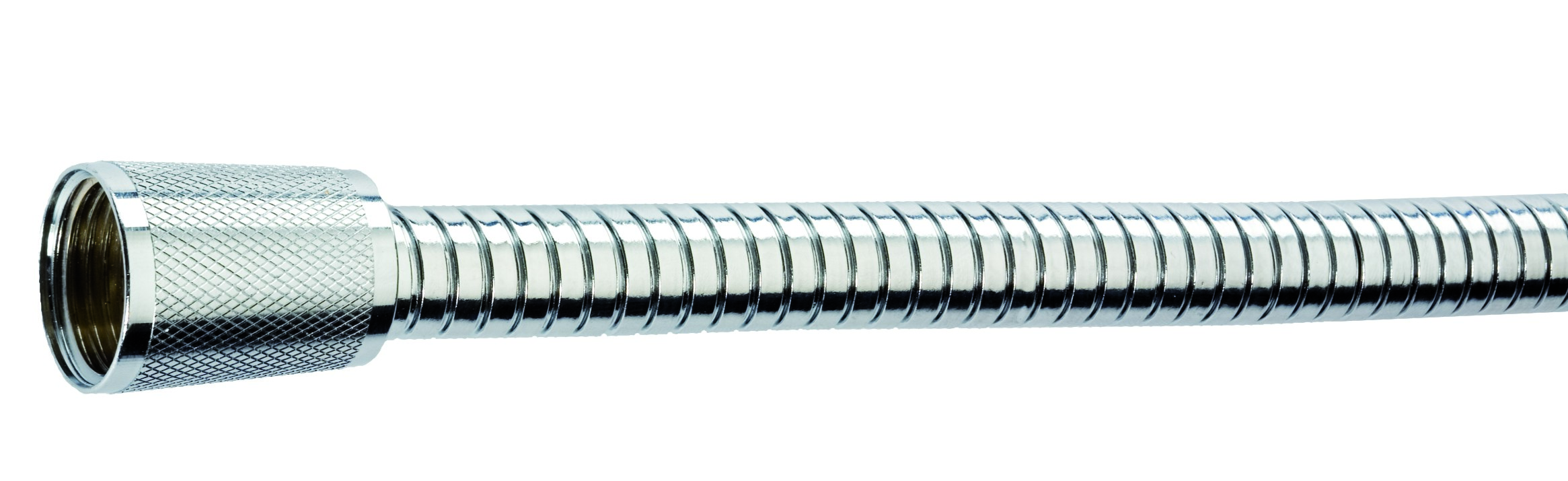 Shower hose double agraff, stainless steel