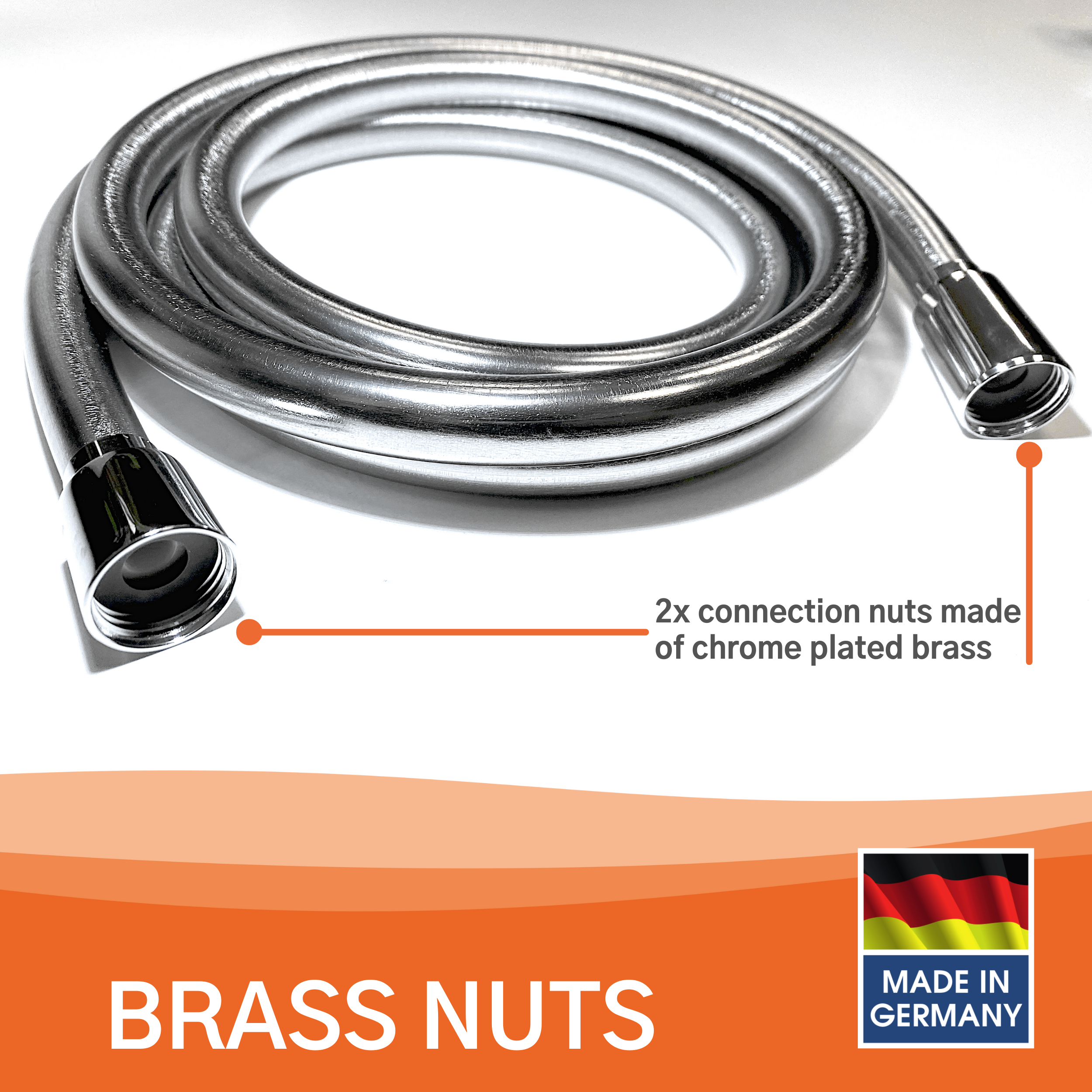 Shower hose Ramoeasy, 200 cm