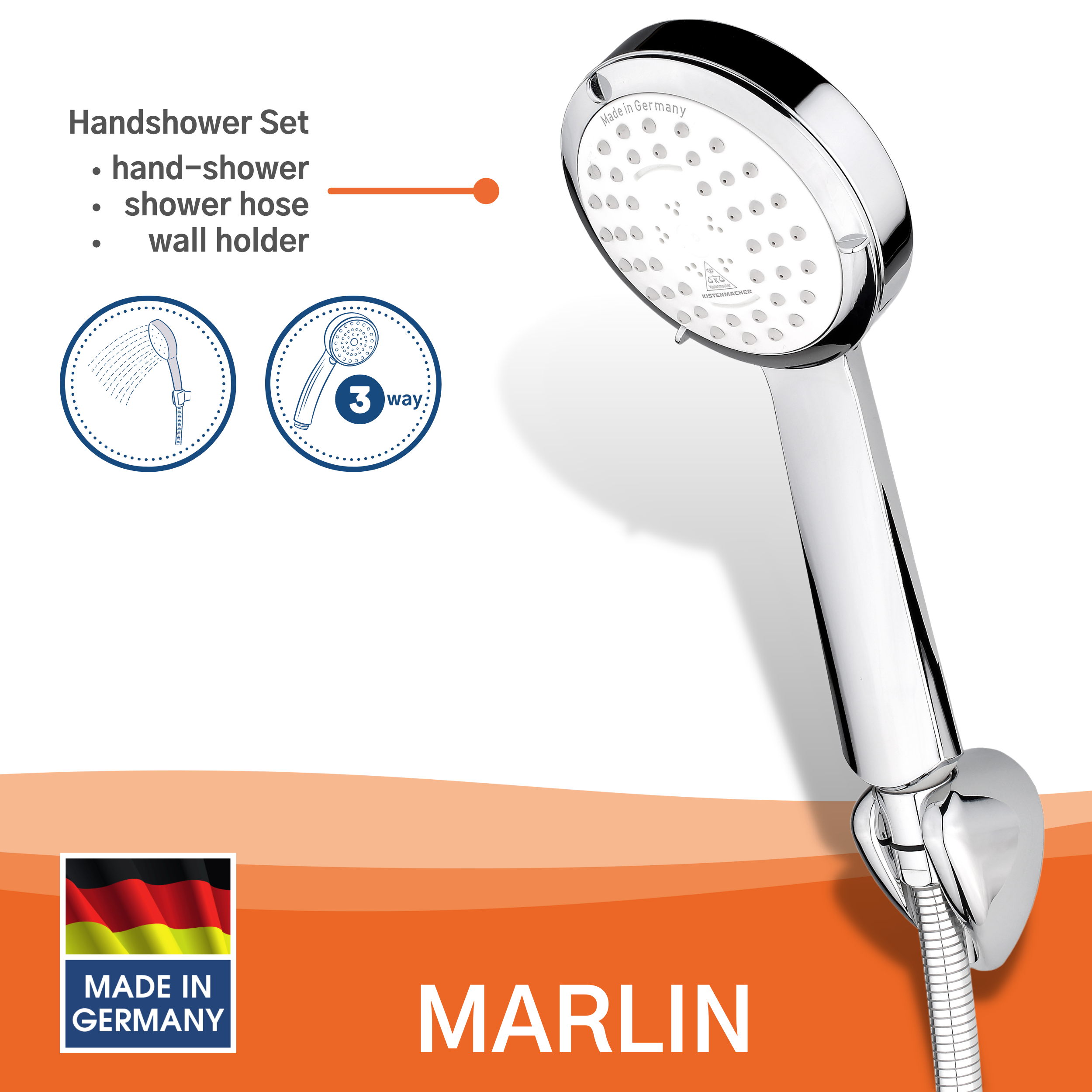 Handshower Set Marlin