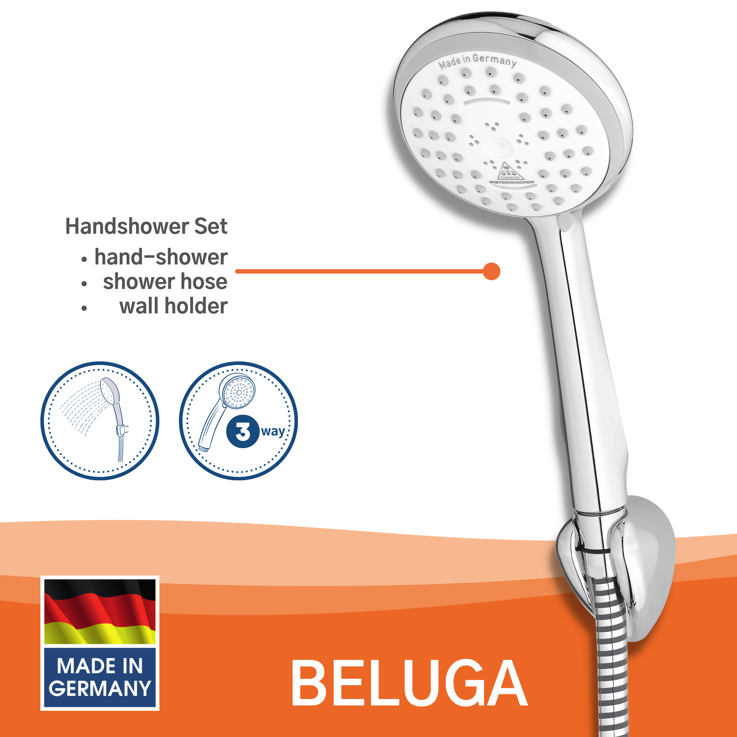 Handshower Set Beluga